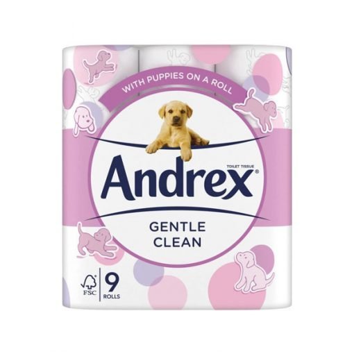 【2024 Limited Time Deals + Free Shipping】Andrex 9 Toilet Roll Pack Gentle Clean Toilet Rolls - toilet paper - Image 2